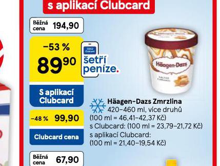 HAGEN DAZS ZMRZLINA
