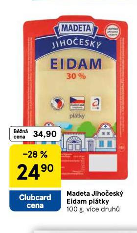 MADETA JIHOESK EIDAM PLTKY