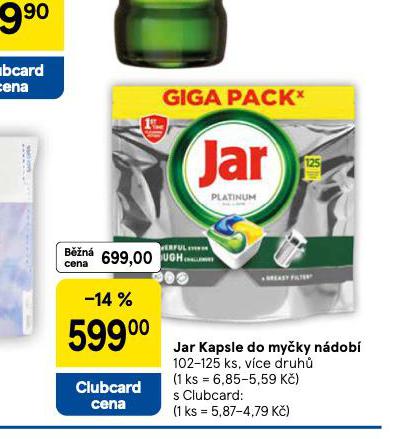 JAR KAPSLE DO MYKY NDOB