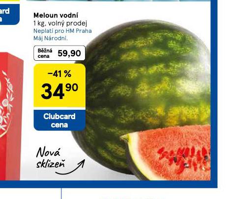 MELOUN VODN