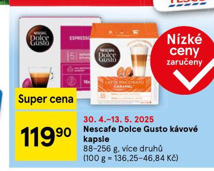 NESCAFE DOLCE GUSTO KVOV KAPSLE