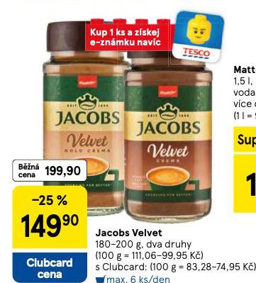 JACOBS VELVET
