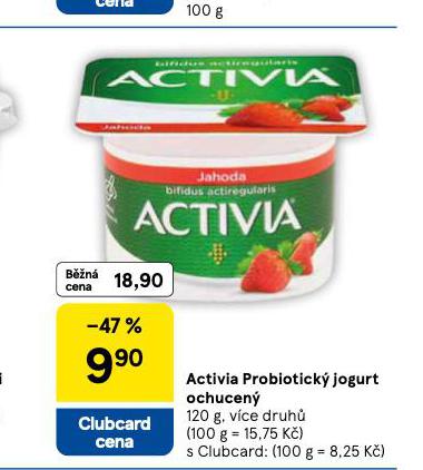ACTIVIA PROBIOTICK JOGURT OCHUCEN
