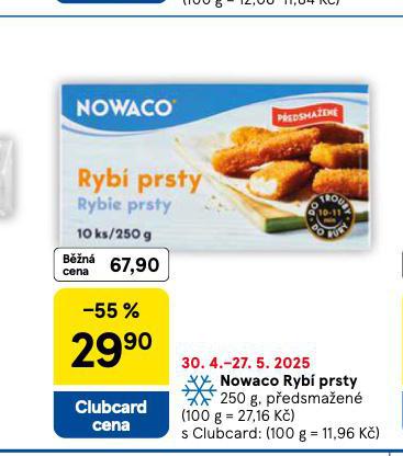 NOWACO RYB PRSTY