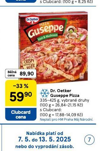 DR. OETKER GUSEPPE PIZZA