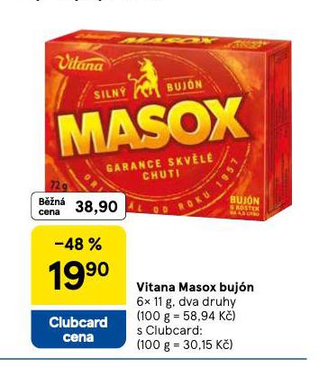 VITANA MASOX BUJN