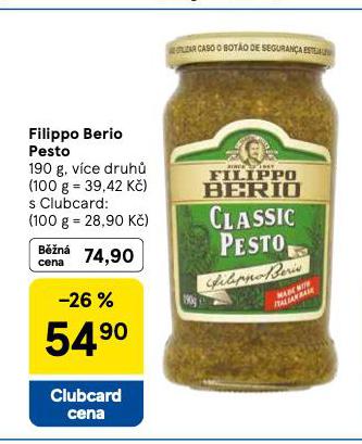 FILIPPO BERIO PESTO