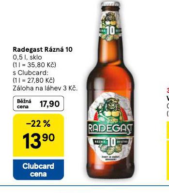 PIVO RADEGAST RZN 10
