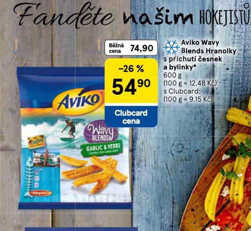 AVIKO WAVY BLENDS HRANOLKY S PCHUT ESNEK A BYLINKY
