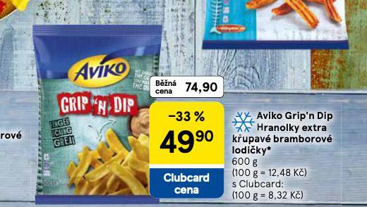 AVIKO GRIPN DIP HRANOLKY EXTRA KUPAV BRAMBOROV LODIKY