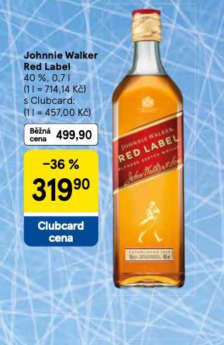 JOHNNIE WALKER RED LABEL