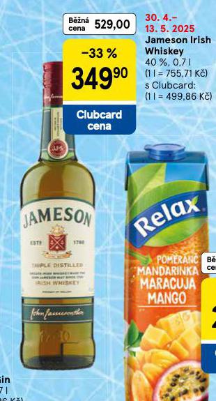 JAMESON IRISH WHISKEY