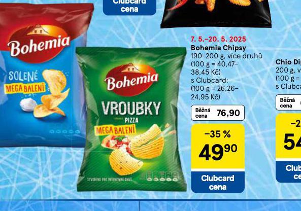 BOHEMIA CHIPSY