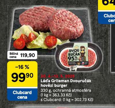 LA GRILEMAN DVOURUK HOVZ BURGER