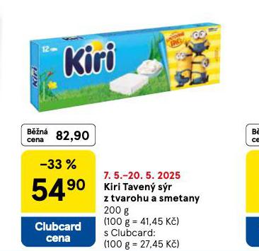 KIRI TAVEN SR Z TVAROHU A SMETANY
