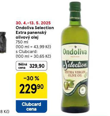 ONDOLIVA SELECTION EXTRA PANENSK OLIVOV OLEJ