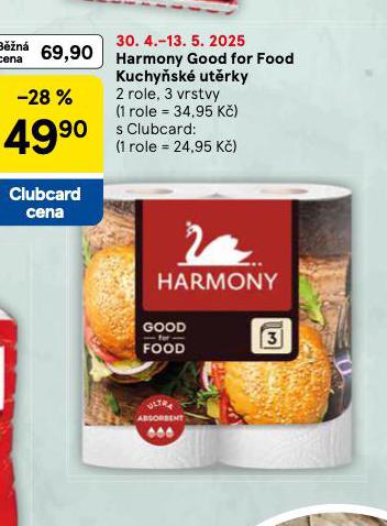 HARMONY GOOD FOR FOOD KUCHYSK UTRKY