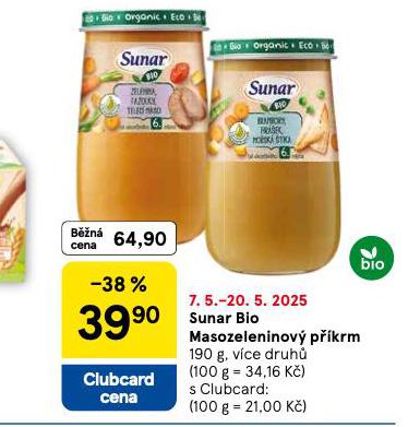 SUNAR BIO MASOZELENINOV PKRM