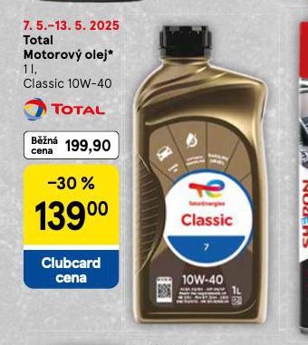TOTAL MOTOROV OLEJ 10W-40