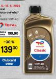 TOTAL MOTOROV OLEJ 10W-40