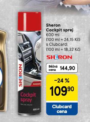SHERON COCKPIT SPREJ