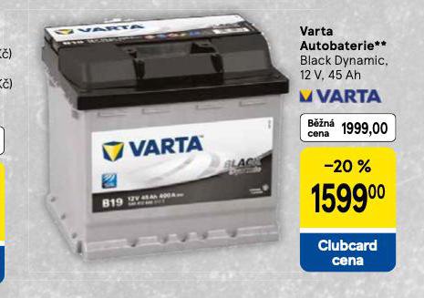 VARTA AUTOBATERIE 45 Ah