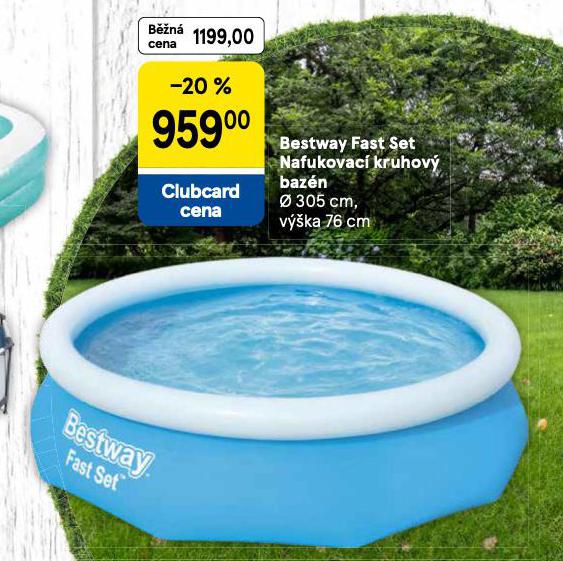 BESTWAY FAST SET NAFUKOVAC KRUHOV BAZN