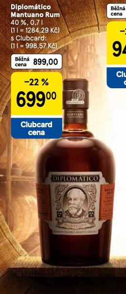 DIPLOMTICO MANTUANO RUM
