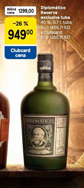 DIPLOMTICO RESERVA EXCLUSIVA TUBA