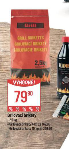 GRILOVAC BRIKETY