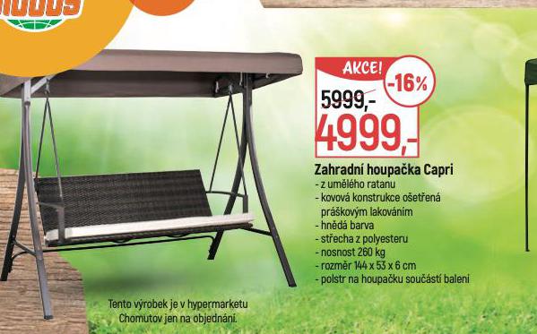 ZAHRADN HOUPAKA CAPRI