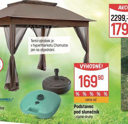 PODSTAVEC POD SLUNENK