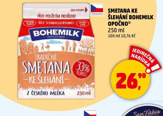 BOHEMILK SMETANA KE LEHN