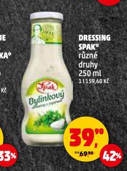 DRESSING SPAK