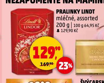 PRALINKY LINDT