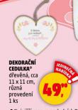 DEKORAN CEDULKA