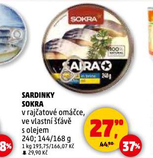 SARDINKY SOKRA