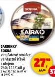 SARDINKY SOKRA