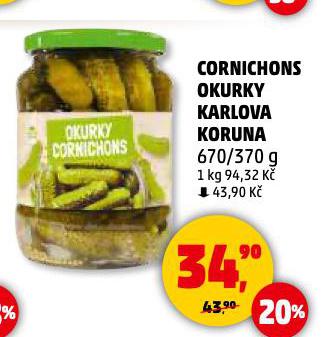 CORNICHONS OKURKY