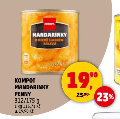 KOMPOT MADARINKY