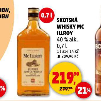SKOTSK WHISKY MC ILLROY