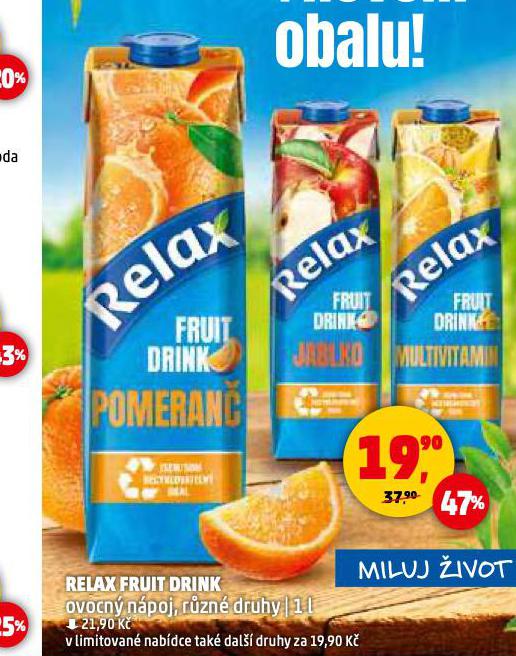 RELAX FRUIT DRINK