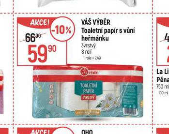 TOALETN PAPR S VN HEMNKU