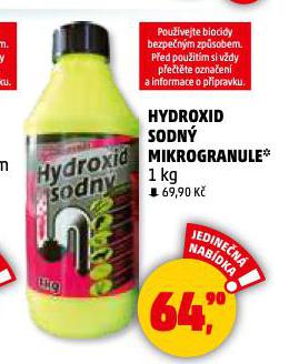 HYDROXID SODN MIKROGRANULE