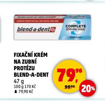 BLEND A DENT FIXAN KRM NA ZUBN PROTZU