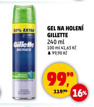 GILLETTE GEL NA HOLEN
