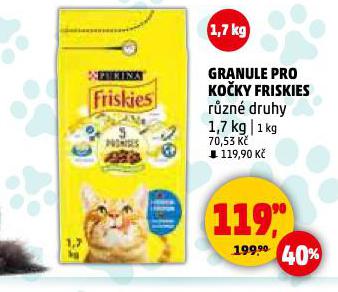 FRISKIES GRANULE PRO KOKY