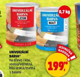 UNIVERZLN BARVA