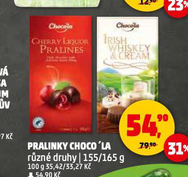 PRALINKY CHOCO'LA