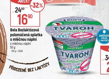 BELA BEZLAKTZOV POLOMEN OPLATKA S MLNOU NPLN
